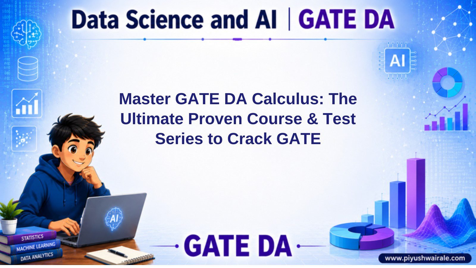 Master GATE DA Calculus: The Ultimate Proven Course and Test Series to Crack GATE