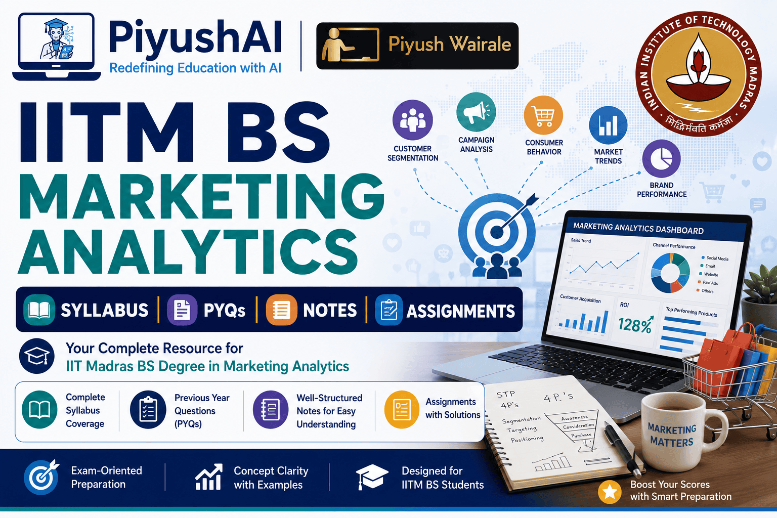 IITM BS Marketing Analytics | Syllabus, PYQs, Notes and Assignments IITM BS Marketing Analytics | Syllabus, PYQs, Notes and Assignments