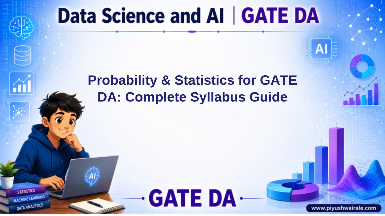 Probability and Statistics for GATE DA 2027: Complete Syllabus Guide